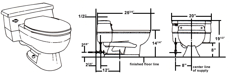 Case 4100 Toilet