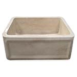 Chardonnay marble farmhouse sink