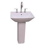 Barclay Summit porcelain pedestal sink