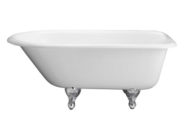 Barclay Bartlett/Beecher cast iron roll top clawfoot tub