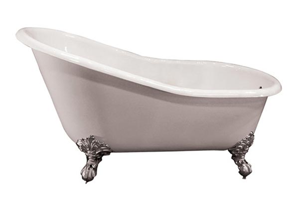 Barclay Giselle cast iron slipper style clawfoot tub