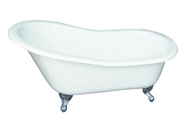 Barclay Griffin cast iron slipper style clawfoot tub