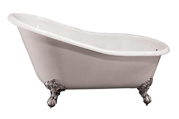 Barclay Halifax cast iron slipper style clawfoot tub