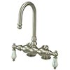 Gooseneck tub filler