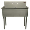 Commercial kitchen sinks