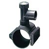 Wet tap saddles for PVC and ABS pipe