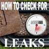 How to check for leaks