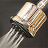 Relaxing nebulizing mist handshower