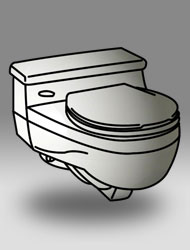 Briggs #6000 Toilet