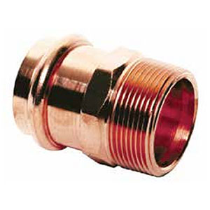 Copper Press Male Adapter