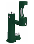 Drinking fountain with bottle filler and pet fountain