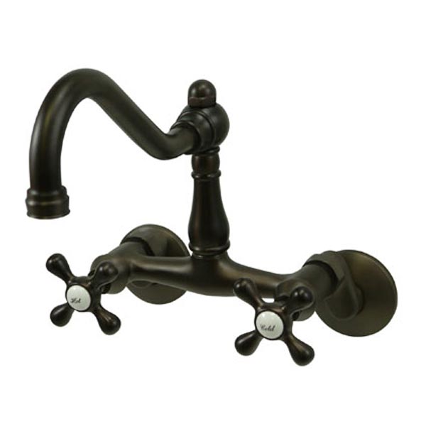 EOD oil rubbed bronze luxury wall mount kitchen faucet