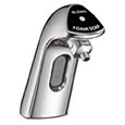 Deck mount hands free electronic soap dispensers