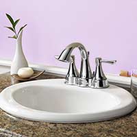 bathroom acrylic sink