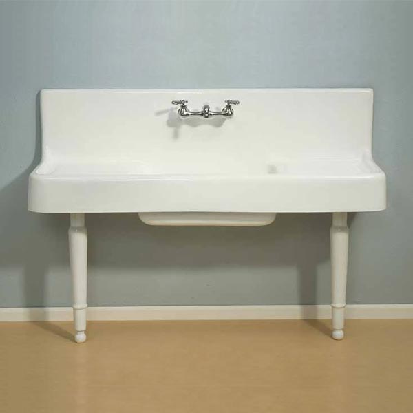 Cast iron farmhouse sink