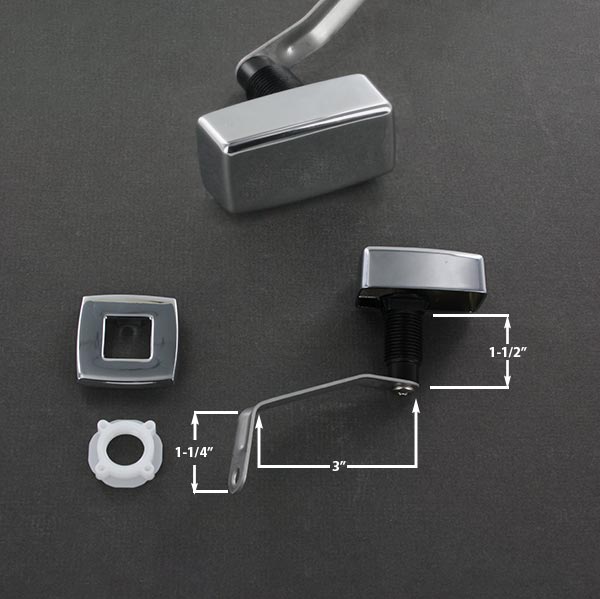 kohler chrome trip lever 81609