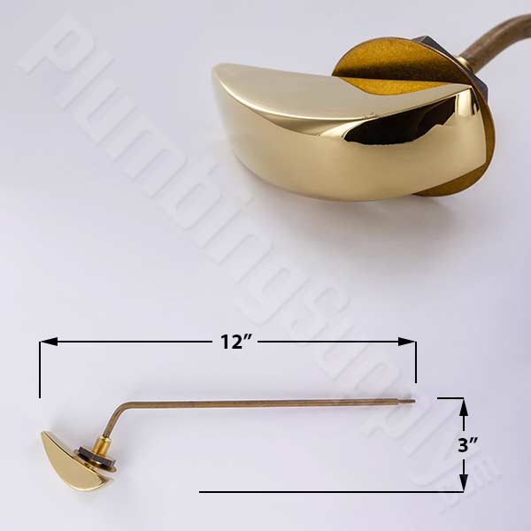 kohler trip lever polished brass 500250