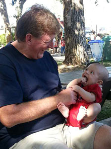 Mike's newest grandchild
