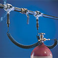 Pipe freezing kit