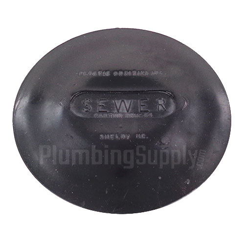 Black Sewer Cover #PRV-64