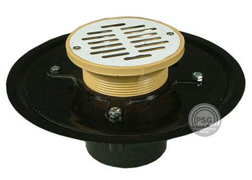 heavy duty floor drain with ss strainer 3quot; abs