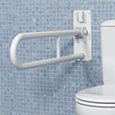 ADA compliant fold up support bars
