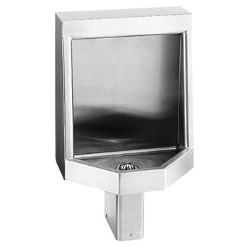 stainless steel urinal #7110 & 7115 - click for larger view