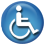 symbol showing these products are handicap accessible and ADA Compliant