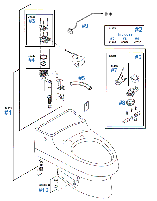 San Raphael Toilet